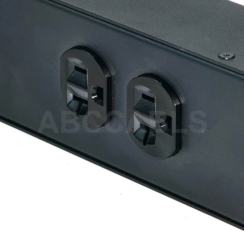 ABCCABLS Us Output Connectors Powercon Splitter Power Distribution Boxes Rack Mount Power Distro