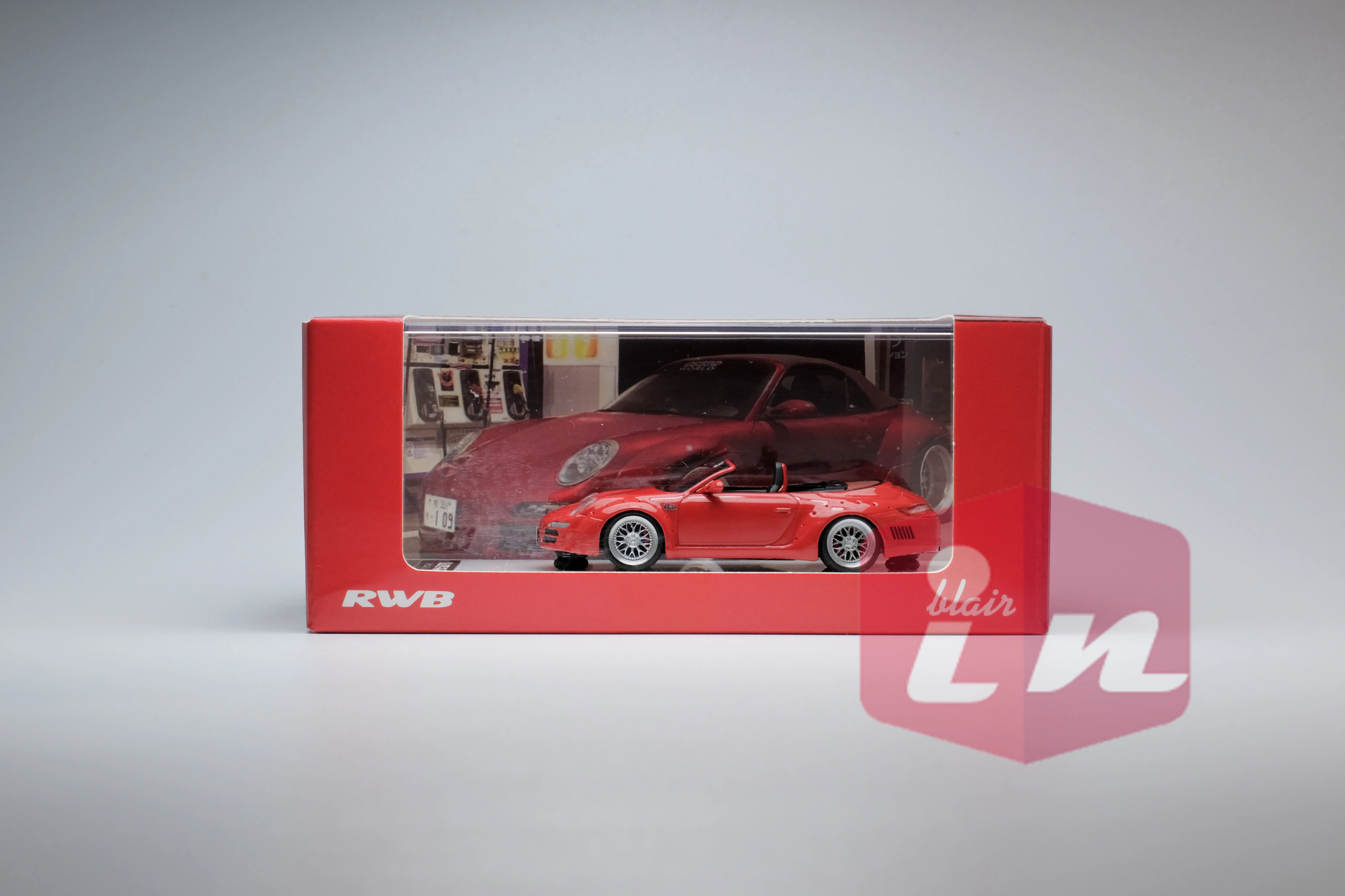 RWB Aka Phila 2021 Red 1/64 Model Car Collection Limited Edition Hobby Toys Resin