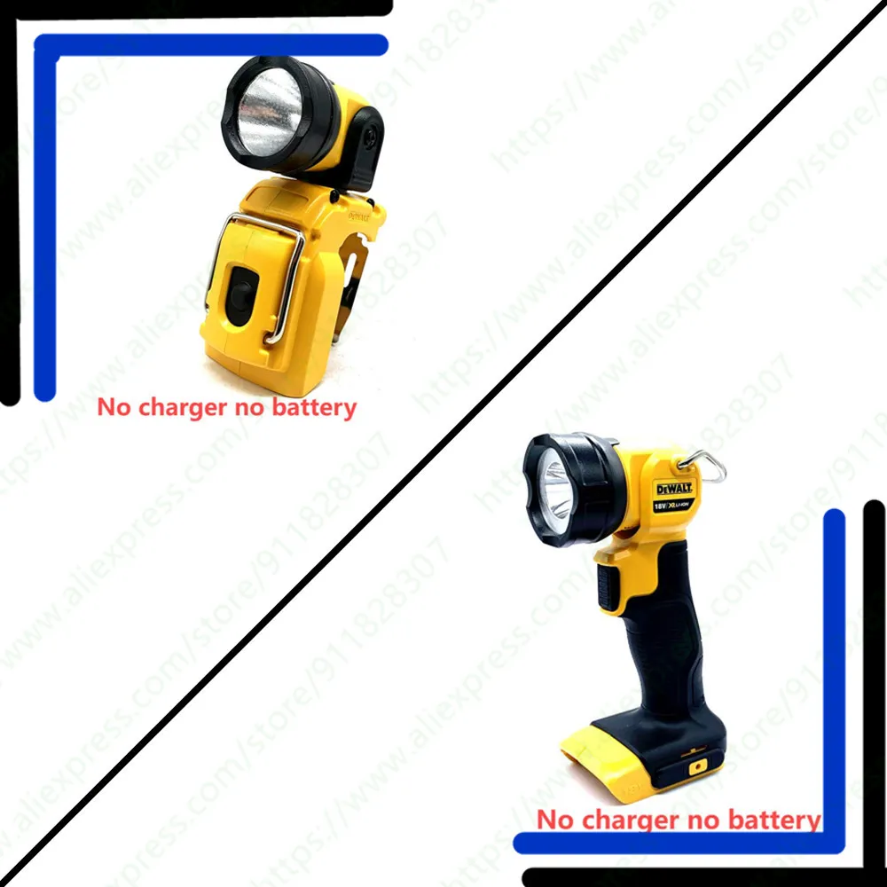 

DEWALT DCL510 10.8V DCL040 Lithium Rechargeable Universal Flashlight No charger no battery