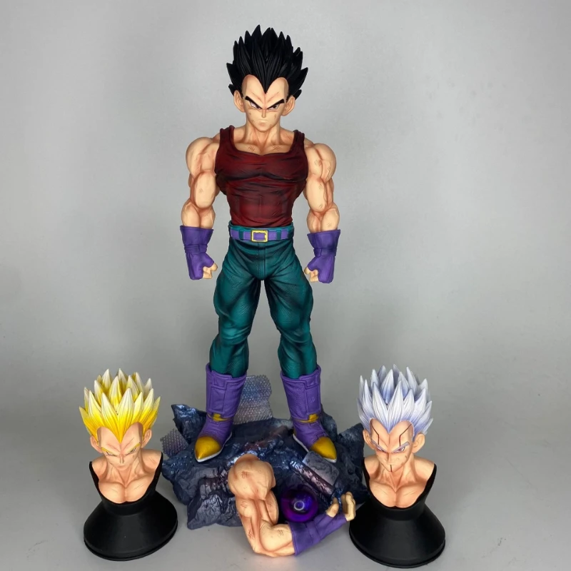 

31cm/12.2inch Dragon Ball Gt Baby Vegeta Figure Replace Heads Arms Pvc Action Figures Gk Statue Collectible Model Toys Fgifts