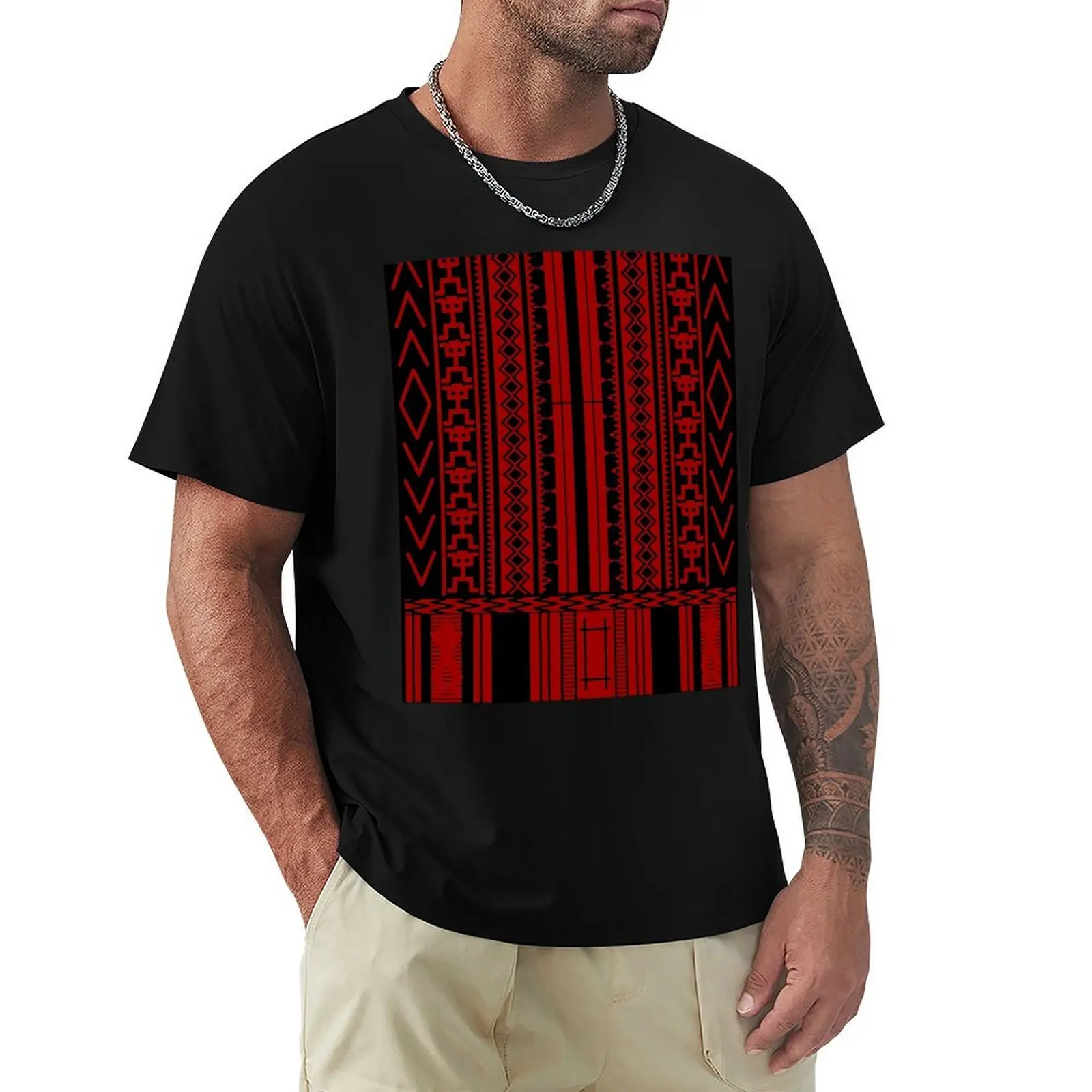 Ifugao Weave T-Shirt Comfortable Work Wear Tee