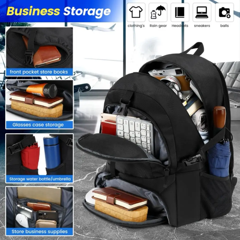 

Large Capacity Basketball Backpack Separate Ball Holder Shoes Compartment Soccer Ball Backpack Breathable Waterproof Sports Bag