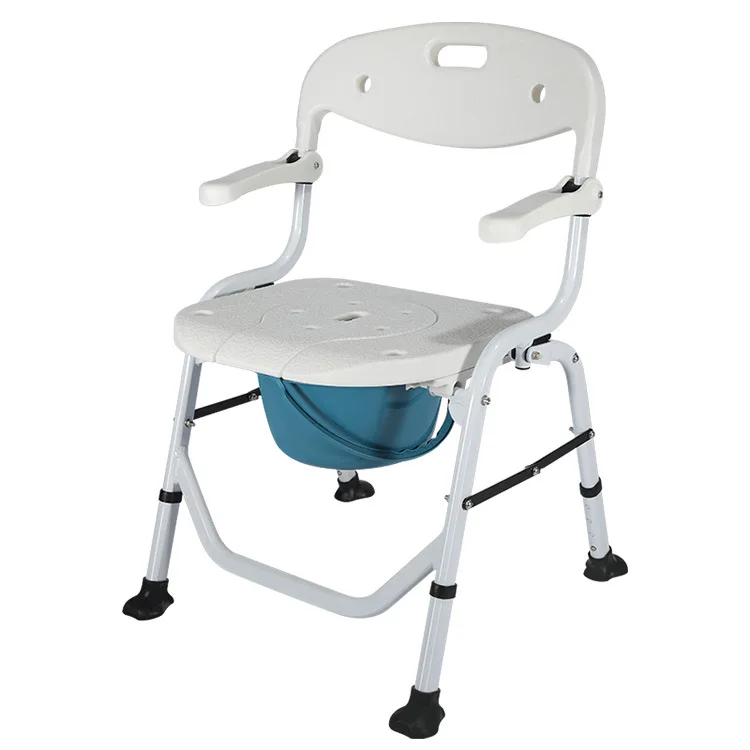 Customizable Toilet Chair Elderly Foldable Portable Portable Toilet Chair Toilet Bath Chair Household