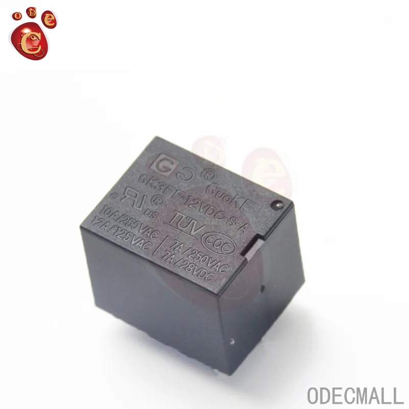 

5Pcs/Lot Guoke Relay GK3FF-12VDC-S-A -C 5VDC 24VDC 4-pin/5-pin 10A HF3FF