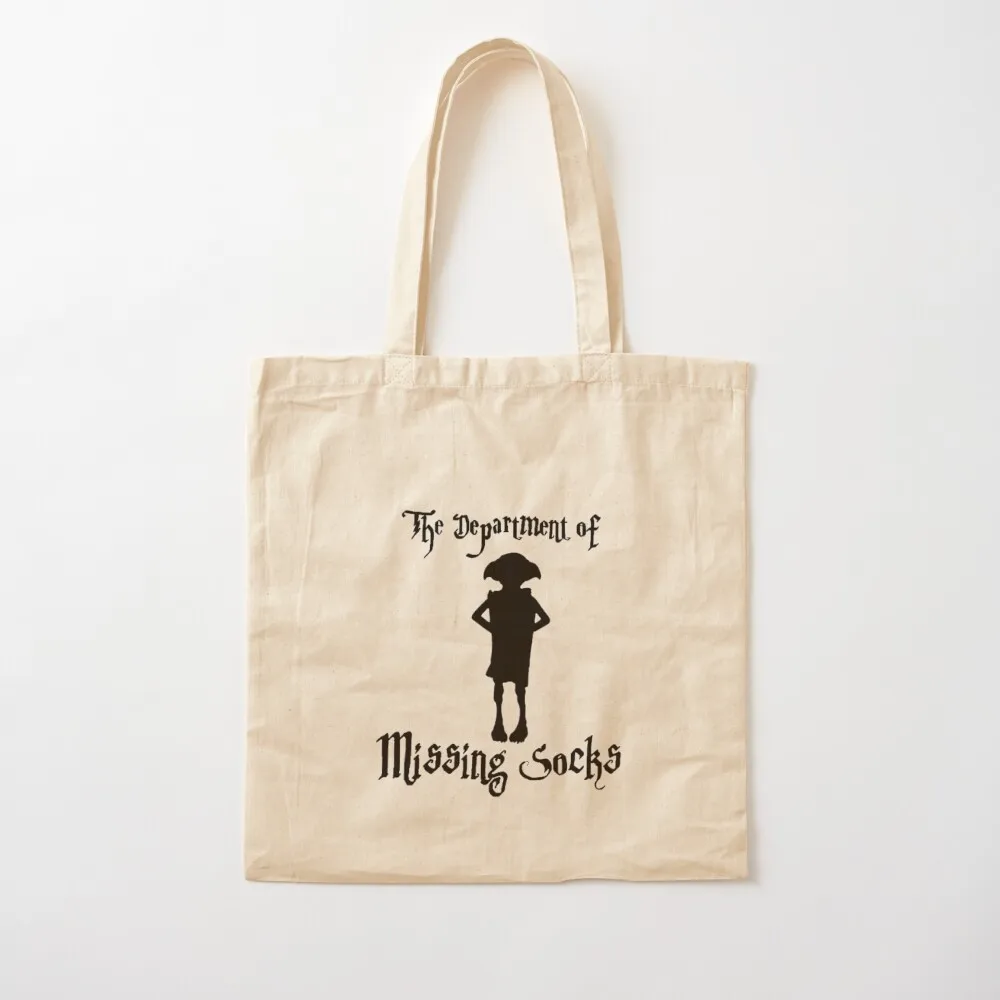 Department of missing socks Tote Bag Lady bag university shopper bag Customizable tote
