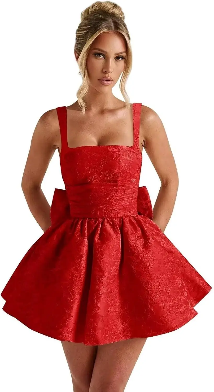 mini-party-dresses-jacquard-satin-homecoming-dresses-with-bow-for-teens-short-prom-dress-2025-a-line-graduation-party-gowns