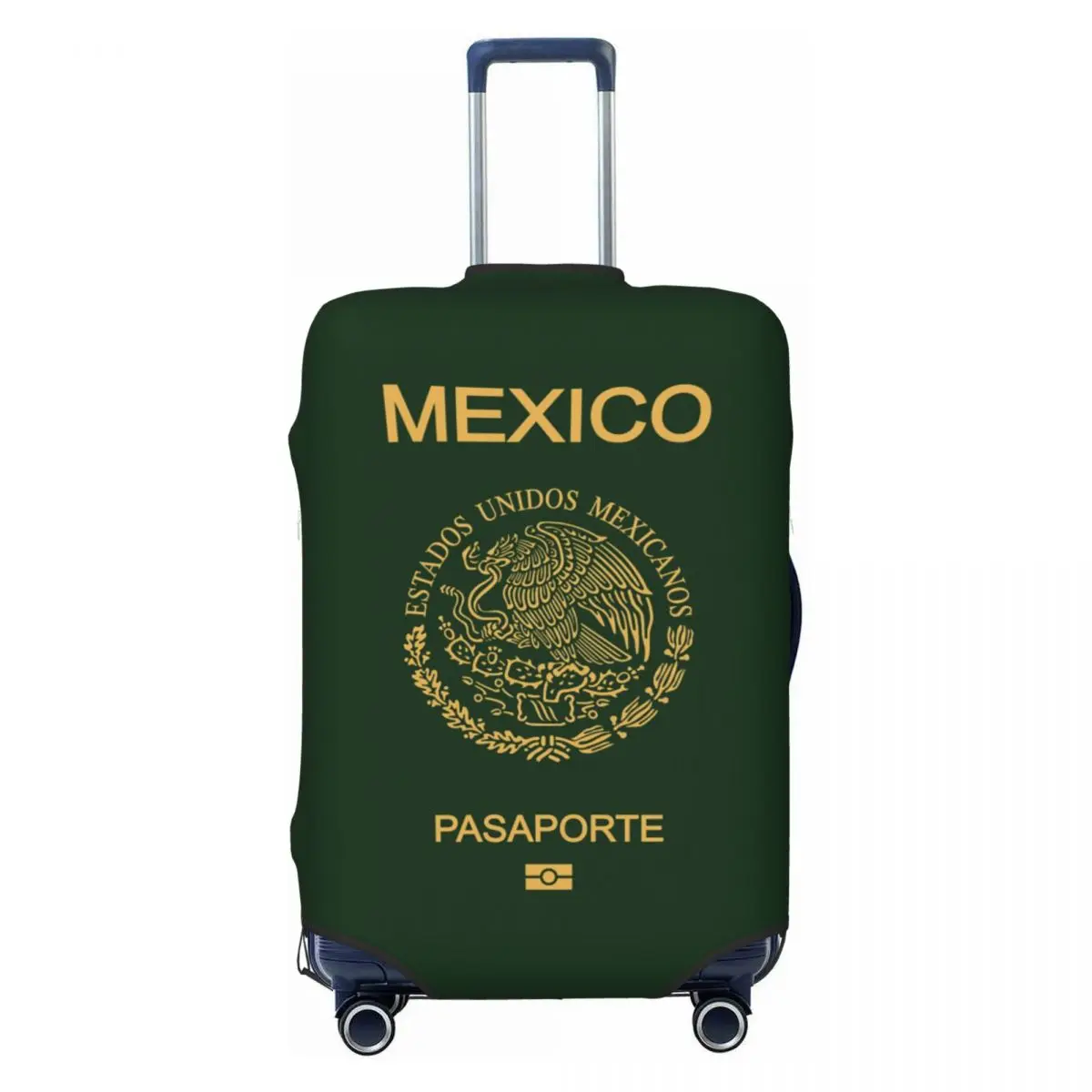 

Mexico Passport Travel Luggage Cover Elastic Suitcase Cover Protector Fit 18-32 Inch