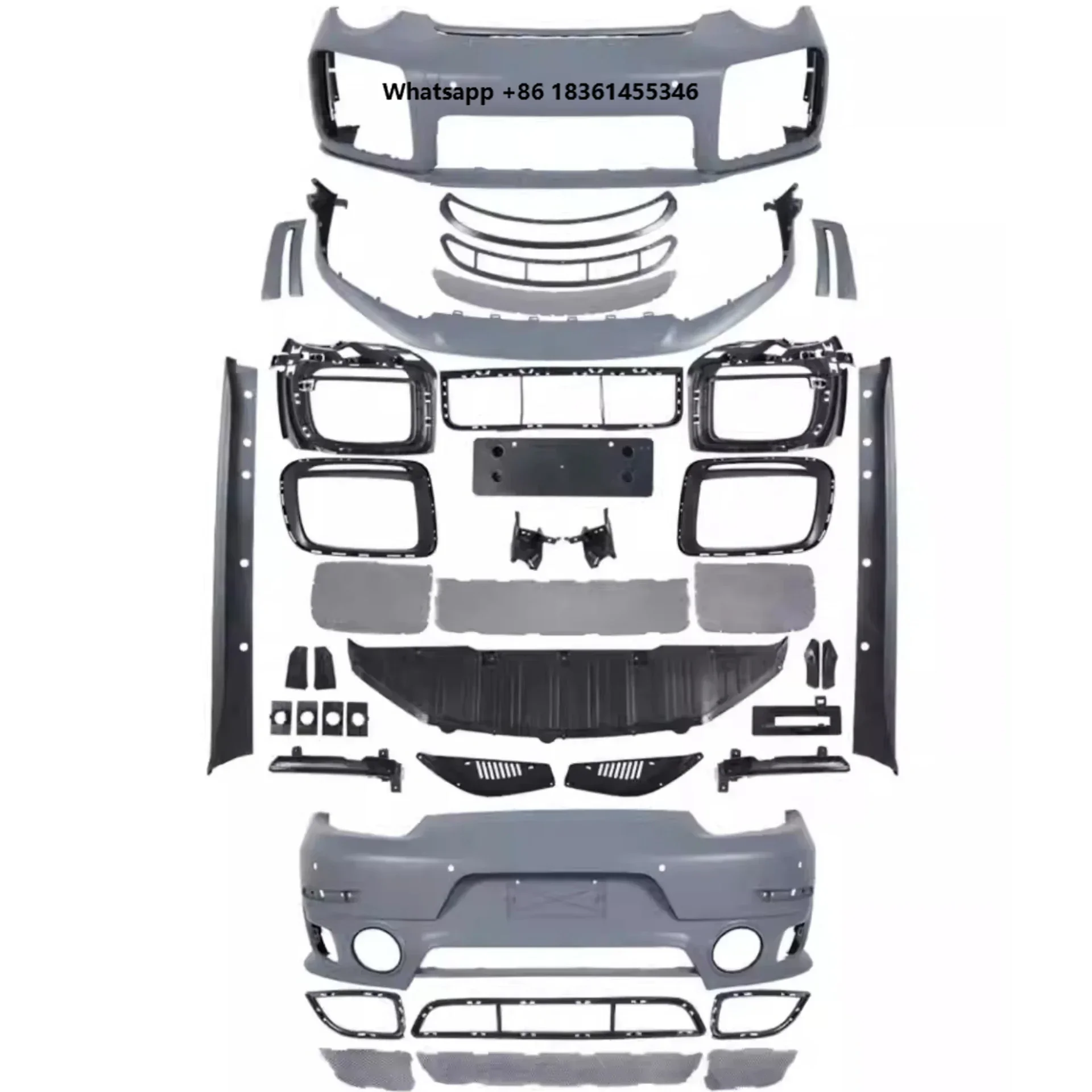 for Carrera 911 991 Modified GT2RS Body Kit Surround Car Accessories Front Rear Bumper Assembly Fender Side Skirt
