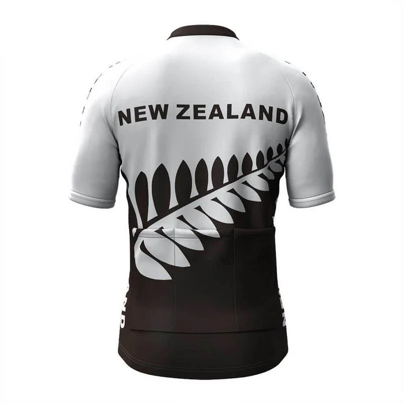 New Zealand Cycling Jersey National Pro Cycling Shorts Jacket Bicycle Race Wear Bike MTB Road Bicycl Top Summer Men Sport Dress