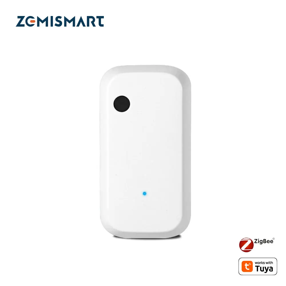 Zemismart Tuya Zigbee Chiếu Sáng Cảm Biến Phát Hiện Thông Minh Cảm Biến Ánh Sáng Thông Minh Làm Việc Với Cuộc Sống Thông Minh TUYA Ứng Dụng AI Tự Động Liên Kết
