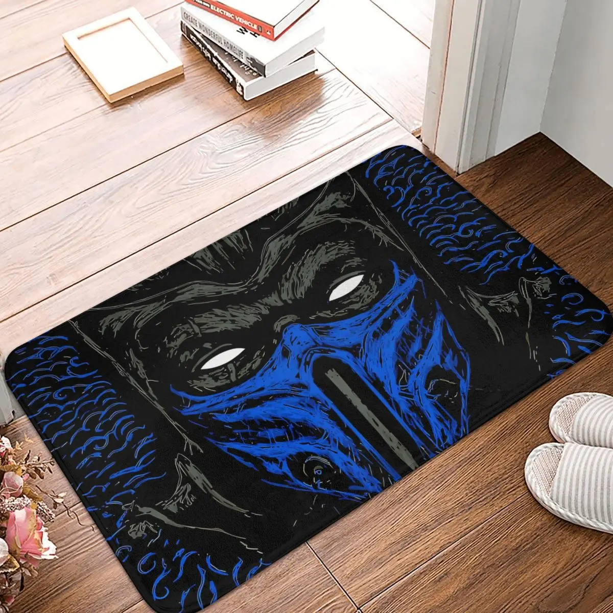 Game Mortal Kombat Bathroom Non-Slip Carpet Gaming Bedroom Mat Welcome Doormat Home Decor Rug