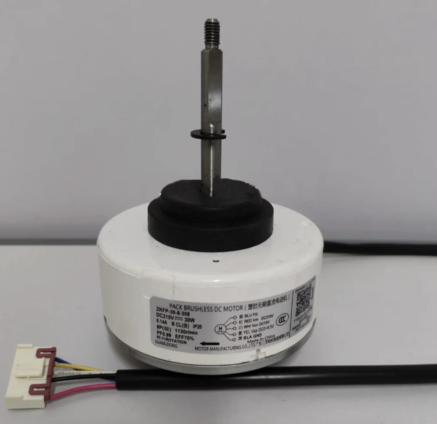 DC fan motor ZKFP-30-8-308 warm air blower forward rotating fan