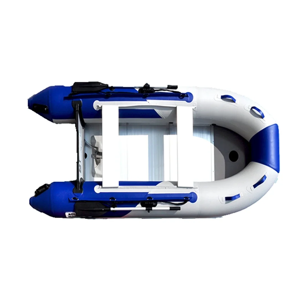 For sale 2.7 M - 270mm PVC inflatable rowing boat for 4 persons Chinese factory price speed boat / fish paddle/inflatable boat