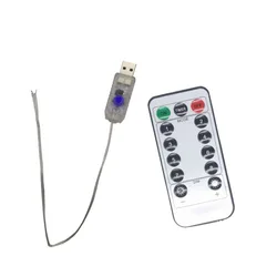 5V Strips Light Remote Controller Led Light Remote Replacement Christmas Party Supplies Fit for 100LED/200LED for Holiday Party