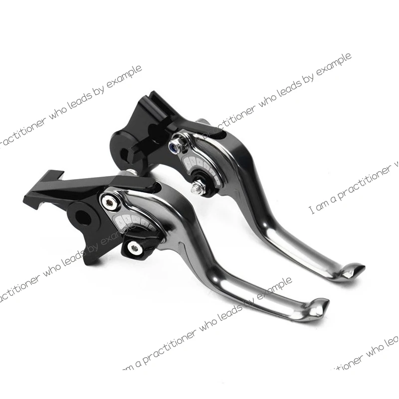 

Motorcycle is suitable for Kaiyue 525X 800X aluminum alloy short two-finger competitive brake horn clutch handle