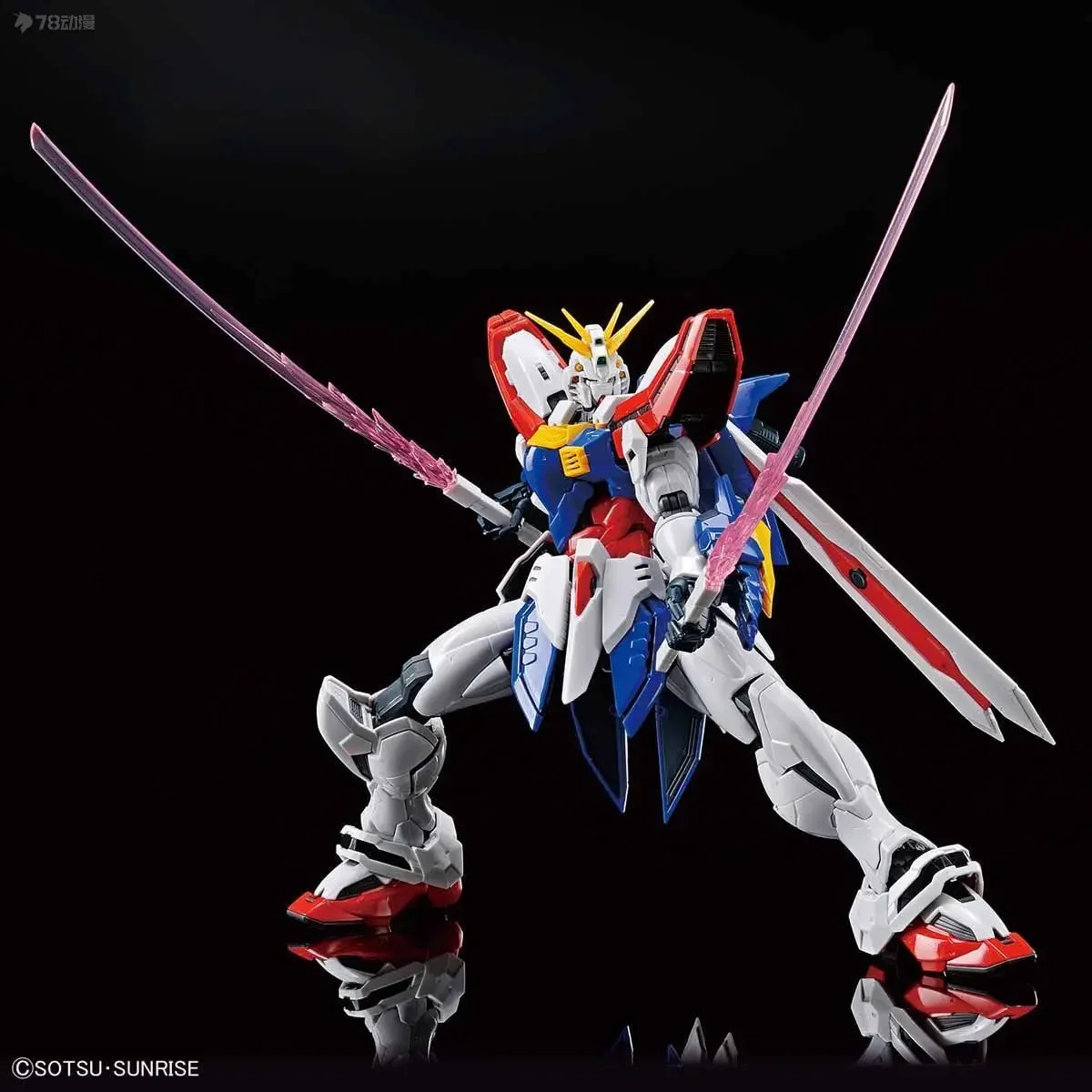 In Voorraad Bandai Originele MODEL KIT Hi-Resolutie Model GF13-017NJII GOD GUNDAM 1/100 Model Assemblage Speelgoed Cadeaus voor Jongens