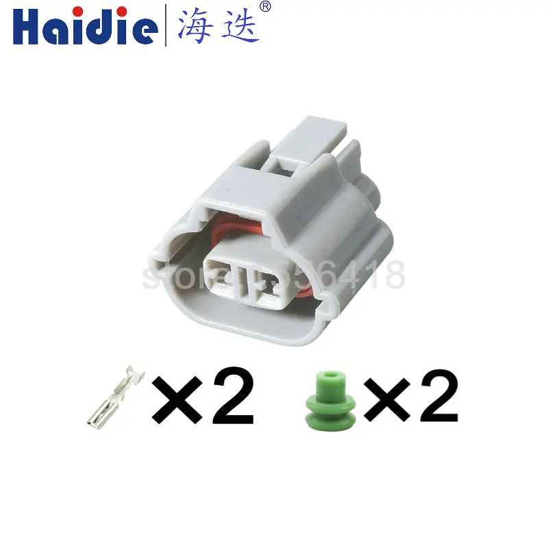 

1-100 sets 2 pin waterproof auto connector plug female MG640864-5 adapter 7223-1324 FD RX7 Idle Air Control Valve IAC Connector