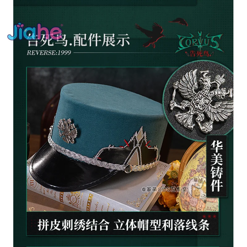 لعبة عكس: 1999 Corvus Iglika أزياء تنكرية وقفازات وعباءة وإكسسوارات دعامة للهالوين وأعياد الميلاد للنساء زي جديد أنيق