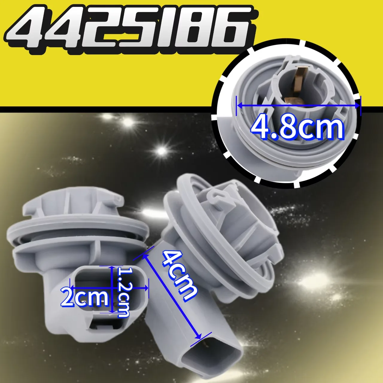 4425186 XS41-13K370-CD Bulb Holder Stop Light Lamp Bulb Socket Fit For Ford Focus MK1 MK2 Rear Brake Stop/Tail lamp/light