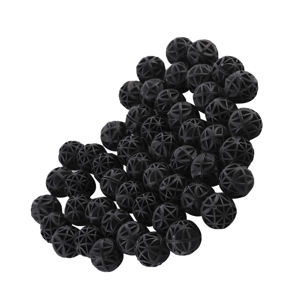 100 Pcs Sponge Filter Aquarium Ball Biological Balls Fish Tank Accessories Biochemical