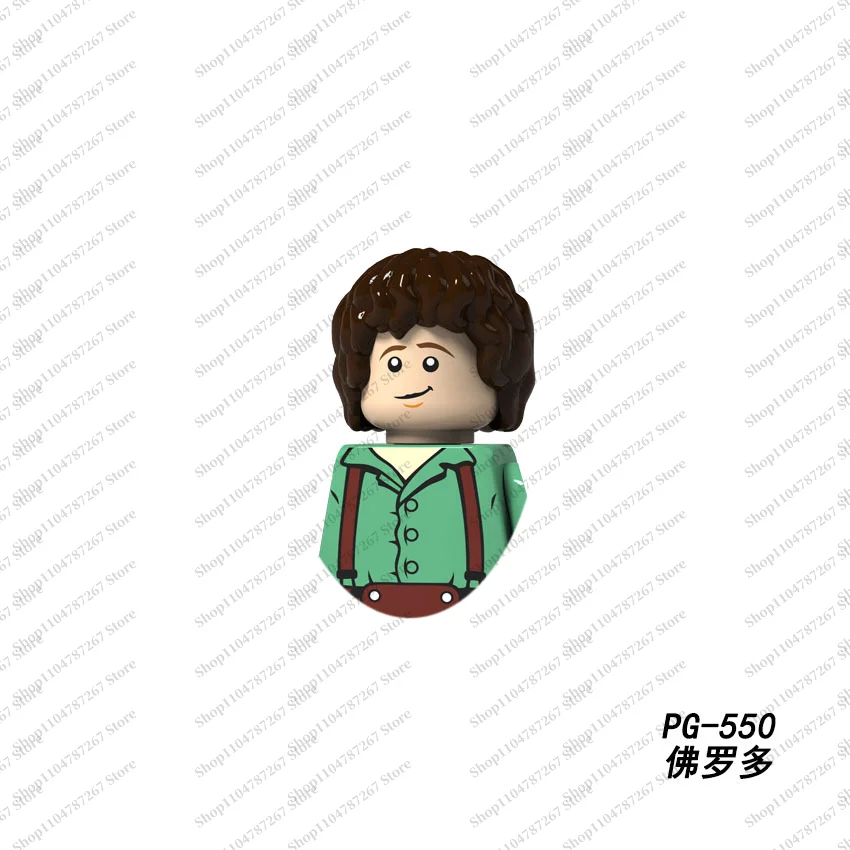 Building blocks The Lord of the Rings classic characters from fantasy movies soldiers orc children's MINI brick toy gifts