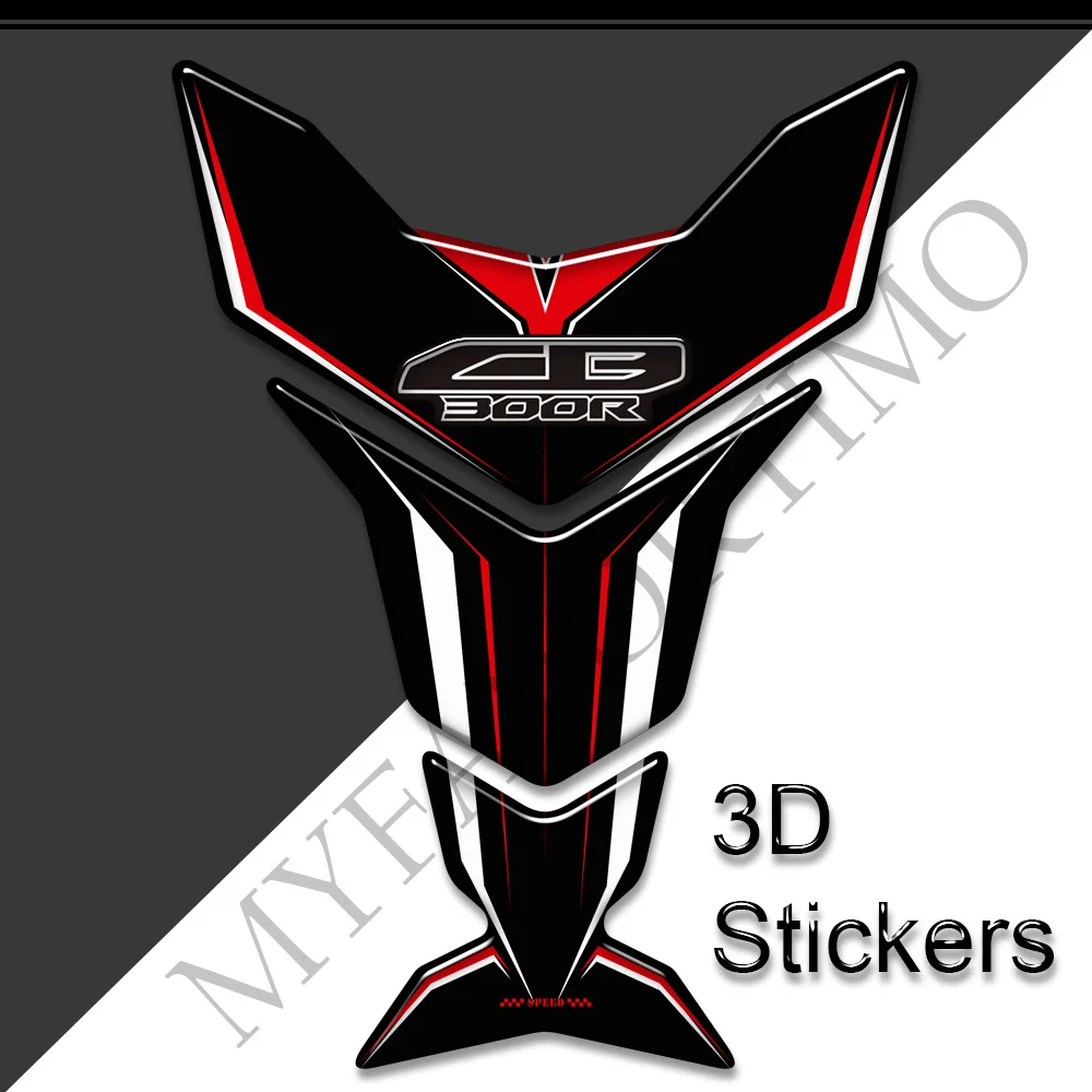 Motorcycle Grips Tank Pad Stickers Gas Fuel Oil Kit Knee Protector For Honda CB300R CB 300R 2018 2019 2020 2021 2022