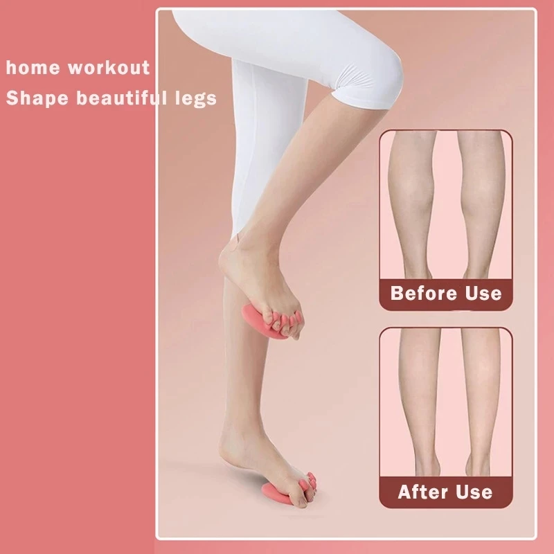 1 Paar Boog Voet Trainer Thuis Yoga Fitness Teen Plantaire Functie Sporter Duim Valgus Corrector Dunne Billen Verbeteren Benen vorm