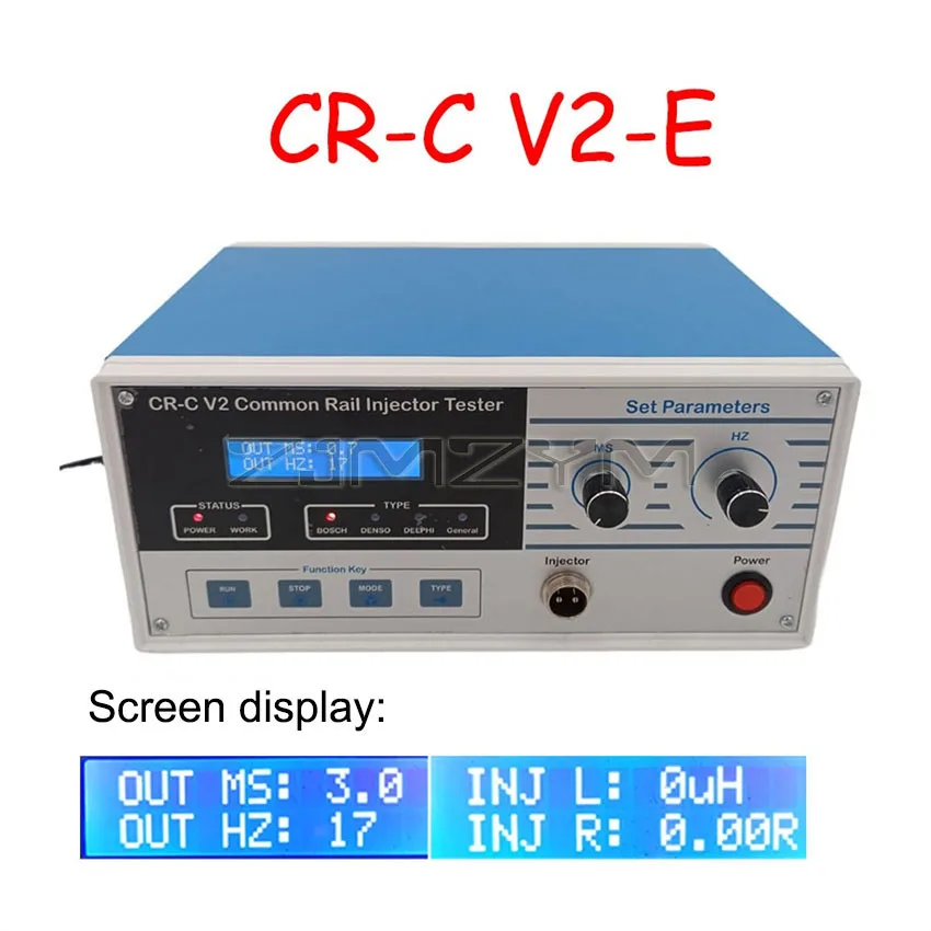 New Update Diesel Fuel AHE CR C Drive Tester CR-C V2 Pro Common Rail Injector Test Machine Equipment For Bosch Denso Delphi