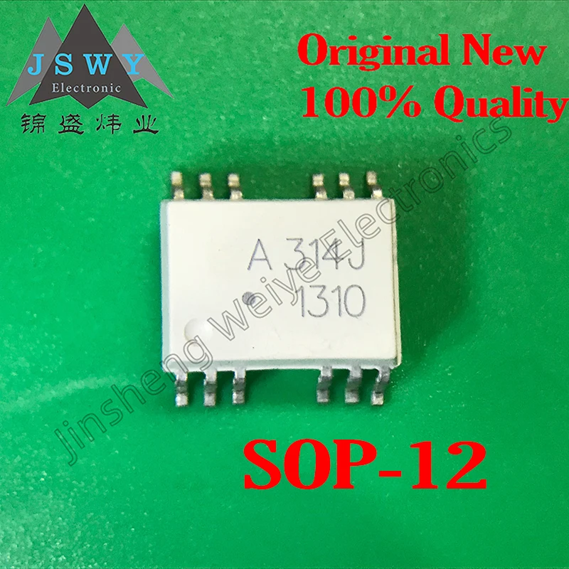 

(5/20pcs) HCPL-314J SOP-12 A314J IGBT GATE DRIVE PHOTOCOUPLER/NEW ORIGINAL IN STOCK ELECTRONICS