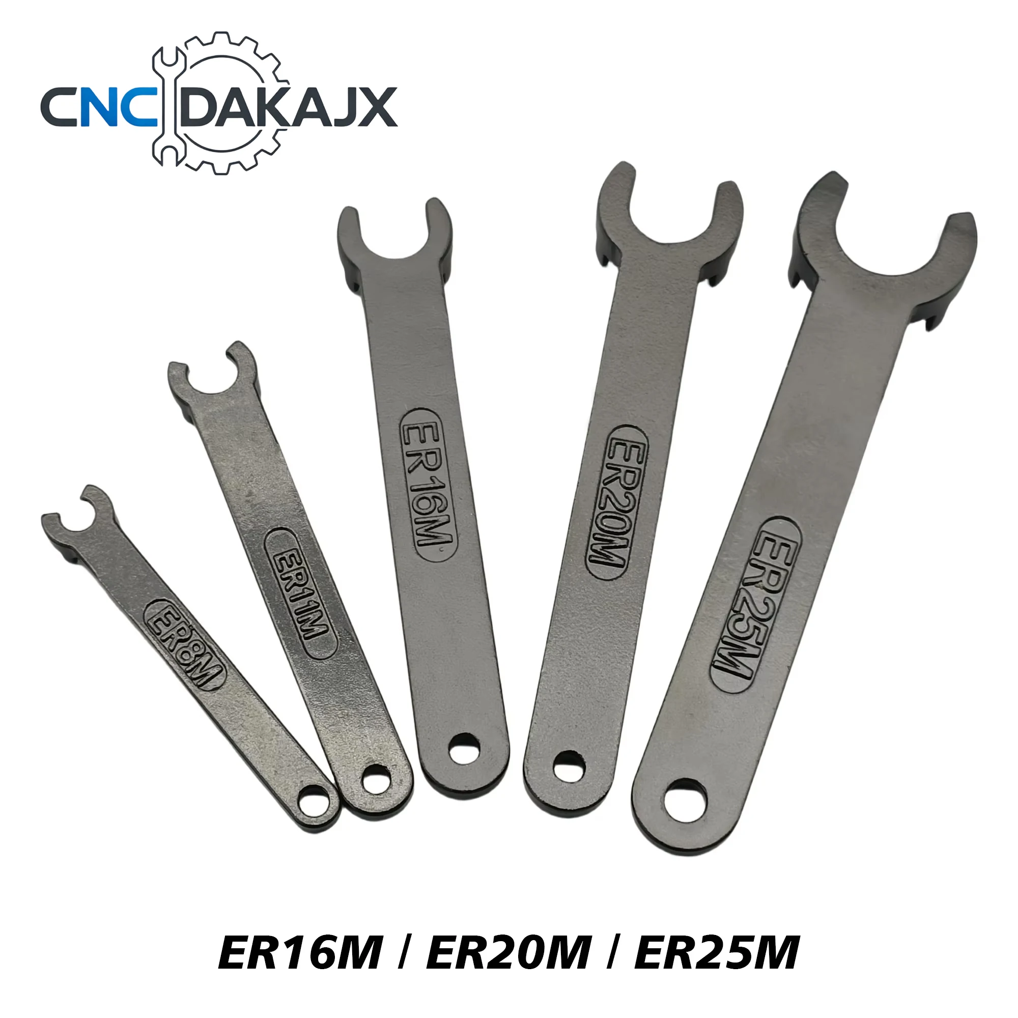 M Type ER Collet Chuck Spanner Wrench ER16M ER20M ER25M Tool Holder Nut Key CNC Milling Drilling Lathe Machine Tooling Component