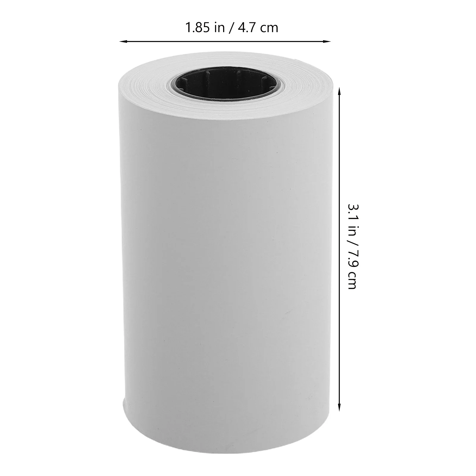 1 لفة ورق الإيصالات الحرارية لتسجيل النقدية Pos مطعم إدارة طابور آلة إضافة آلة آلة بطاقة الائتمان آلة