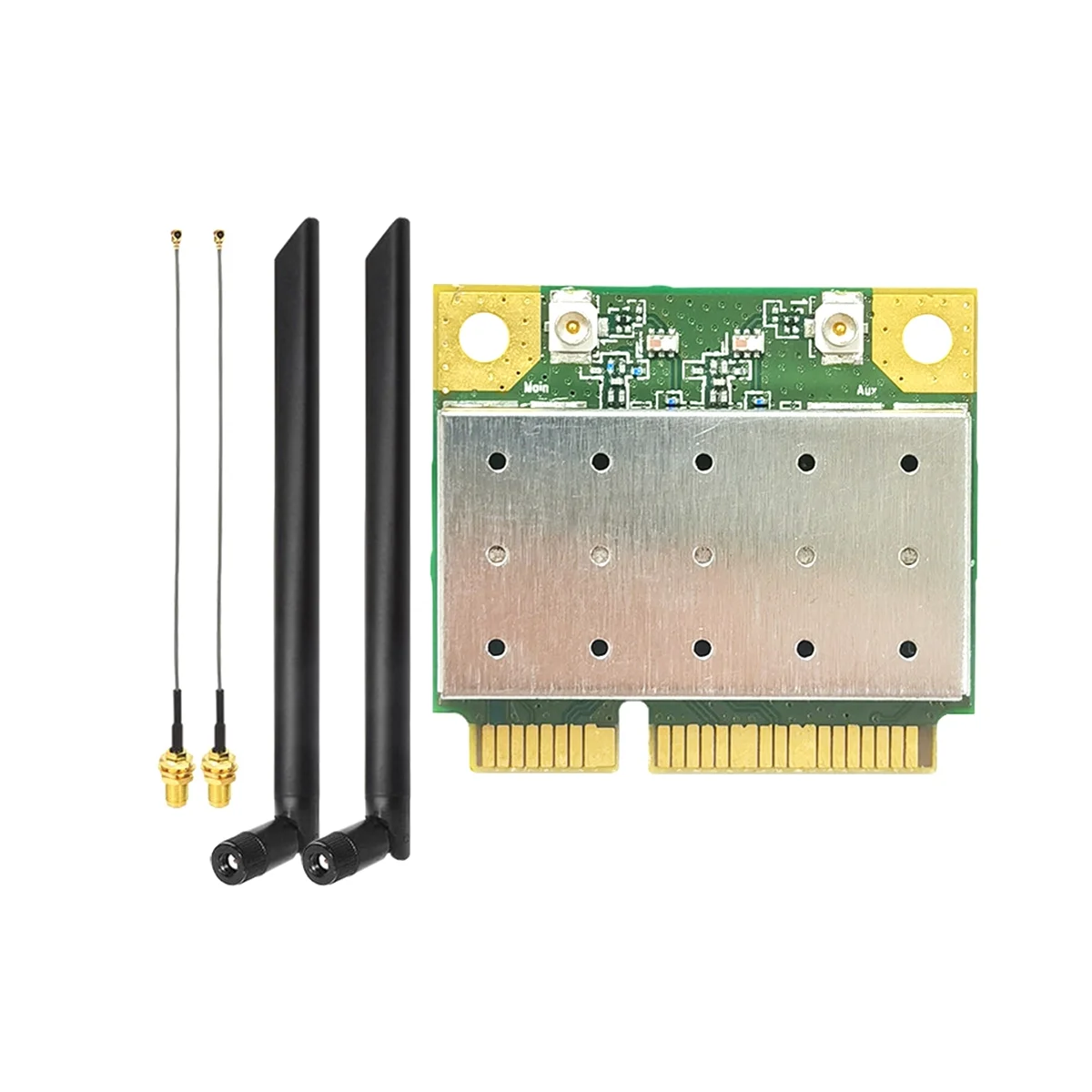 MT7612EN 2.4G 5G Dual Band Gigabit Wireless Network Card MINI PCIE WIFI Module Network Card for Linux Android