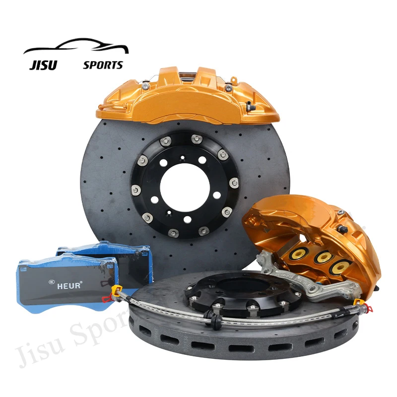 FAST Ship Front 420mm Carbon Fiber Ceramic Brake Disc 6 Piston Big Brake Caliper New Auto Brake System for Benz G CLASS G63 S63