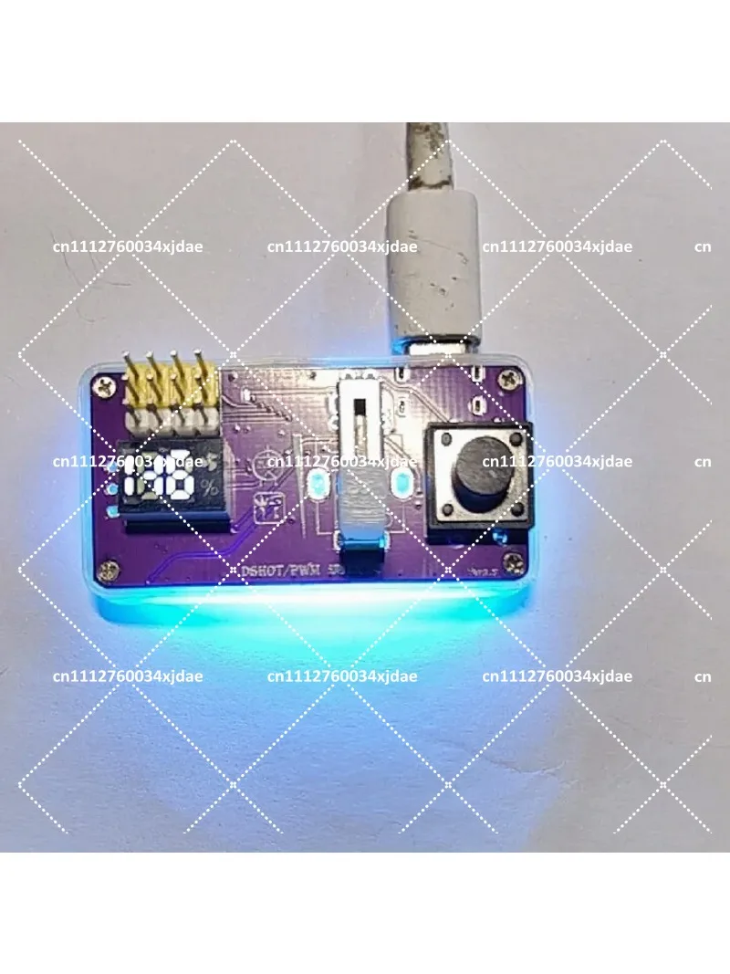 RC Drone Servo Tester, PWM & DSHOT Signal Checker for ESC Speed Controller, LiPo Battery Voltage Tester