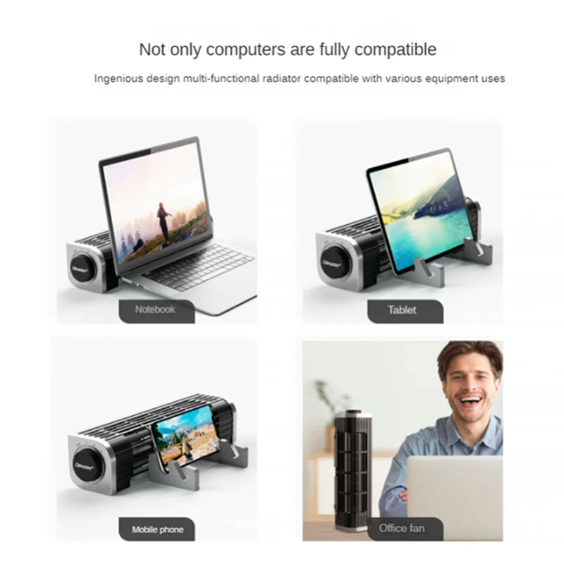 

【Последний счет!】Охолоджувач для ноутбука OImaster, игровой кулер для ноутбука, удобная охлаждающая подставка с воздушным потоком, USB-подставка для вентилятора, A