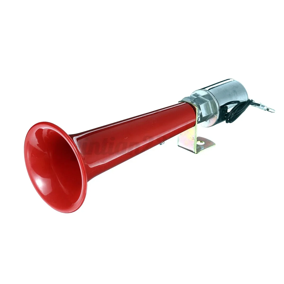 Electroplated/red new bird called car air horn truck single pipe air horn 12V 24V180DB