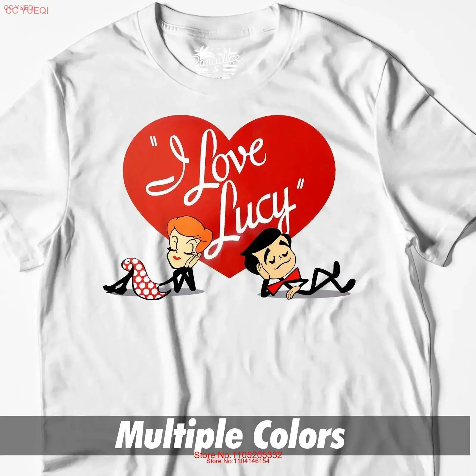 I Love Lucy Lucille Ball TV Show Comedy Sitcom T Shirt Desi Arnaz Logo 4 Ricky Ricardo 100 Cotton vintage Washed graphic