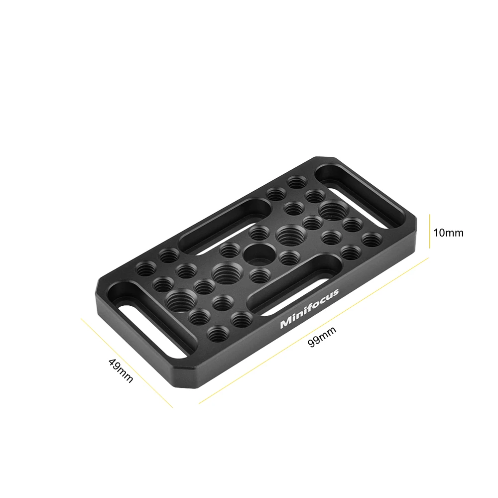 Video Switching Cheese Plate Camera Easy Plate for Railblocks, Dovetails and Short Rods For DSLR Camera Cage 15mm Rig System - Image 2