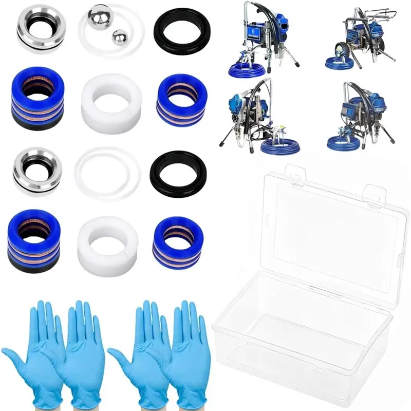 

ABJN-для безвоздушных распылителей краски, насосов-распылителей 244194, комплект для ремонта насоса для 210/230/295/390/395/490/495/595/3400