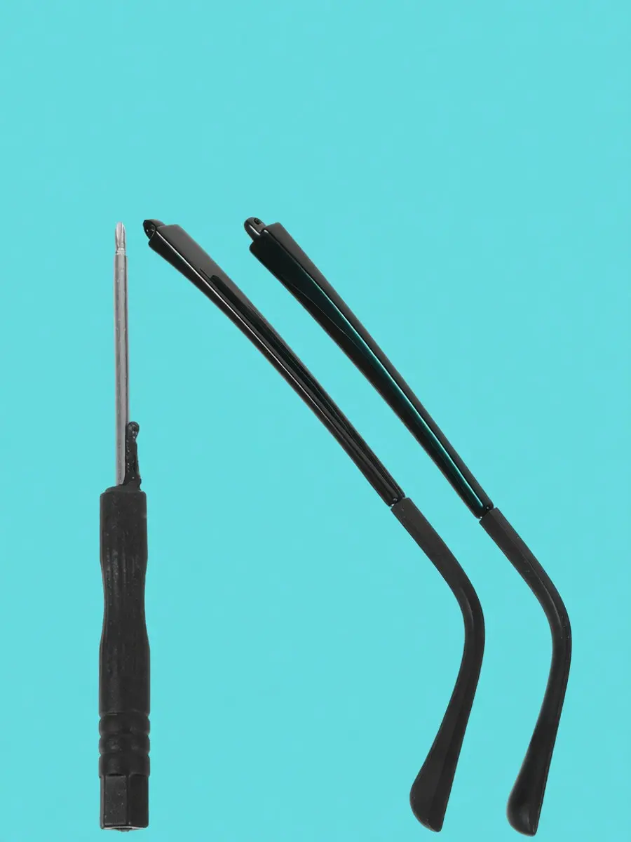 1Set Eyeglasses Arm Legs Replacement Wear Resistant Comfortable Nonslip Arms for Glasses Reading Glasses Parts