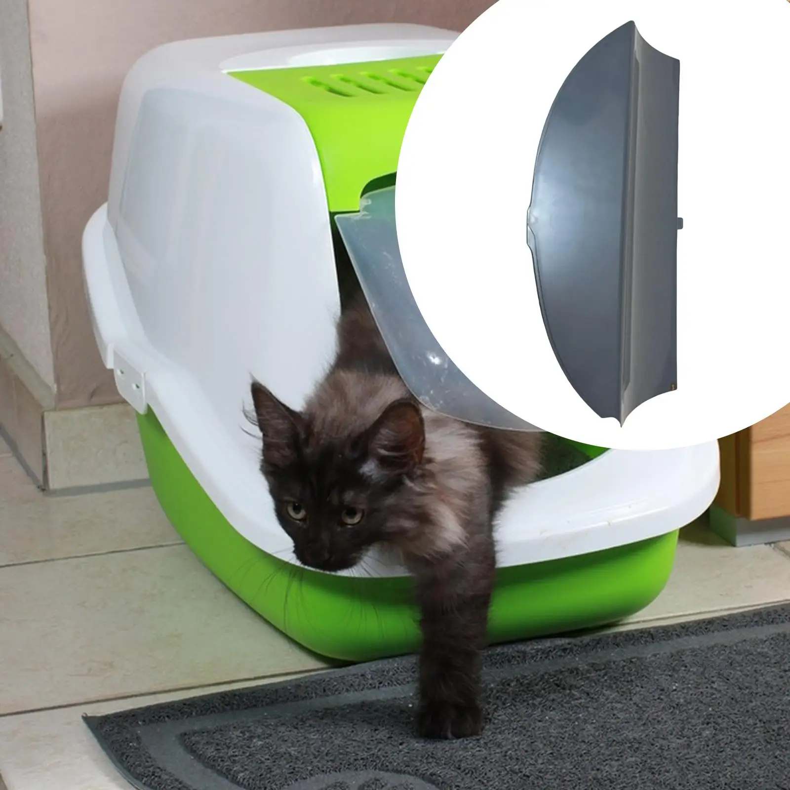 Barrier Plate Replaces for Cat Litter Box Self Cleaning Cat Toilet Box