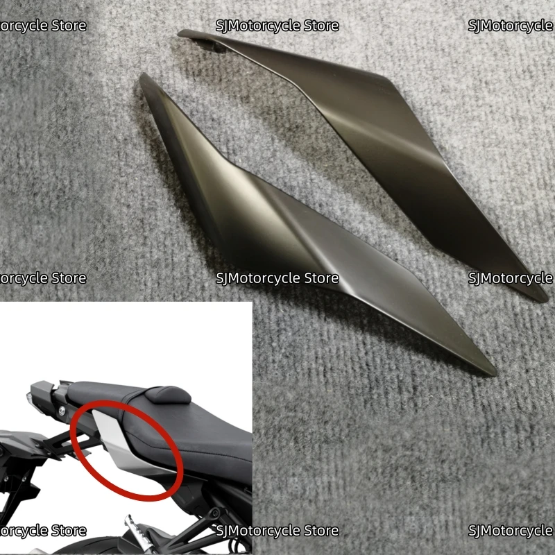 

Matte black Motorcycle Rear Seat Side Fairing Cover Panel Fit For Yamaha MT-10 MT 10 MT10 FZ-10 FZ10 2016-2021