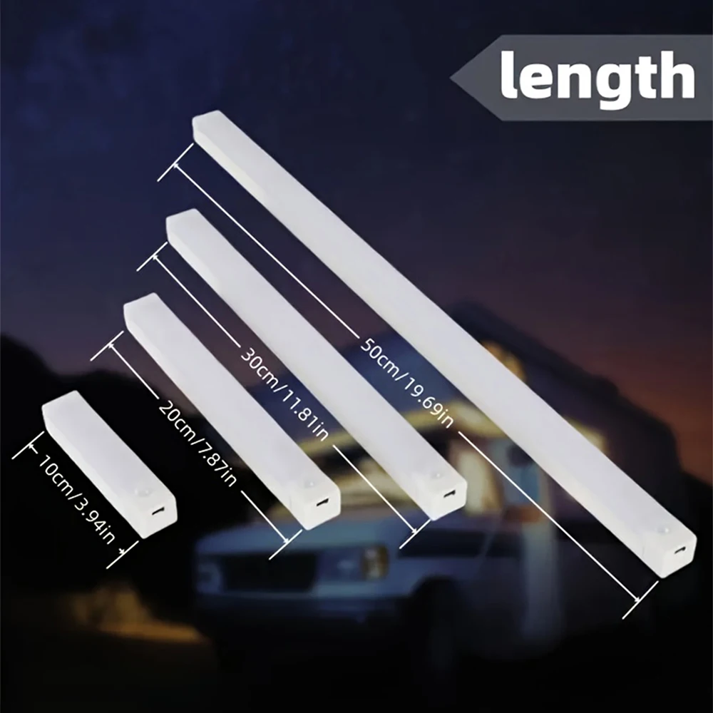 1 pezzo, luce LED ricaricabile tramite USB con sensore di movimento, disponibile in 3 colori, adatta per armadi, cucine, armadi e scarpe