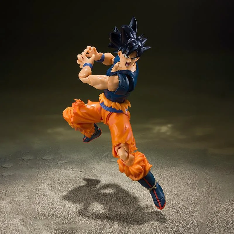 In Stock Dragon Ball Z Super Figure Son Goku Migatte No Goku Kizashi Action Figure Joint Movable Model Creative Gift 16cm