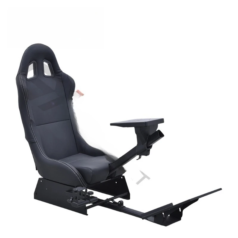 driving force racing gaming chair with steering wheel