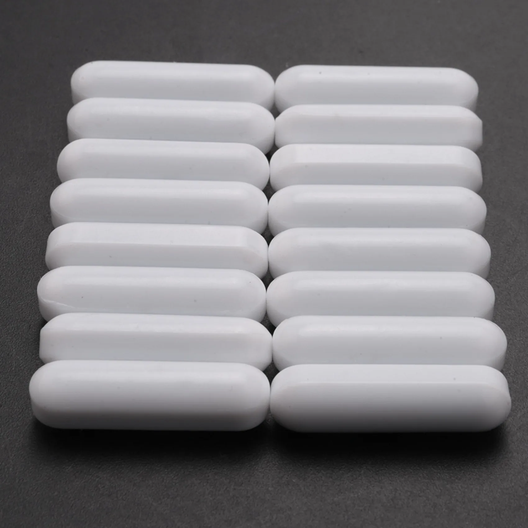 16 Pcs PTFE Magnetic Stirrer Mixer Stir Bar Stir Rod Magnetic Stir Plate Bar, Stir Plate Magnet Stick (30 mm/ 1.18 Inch)