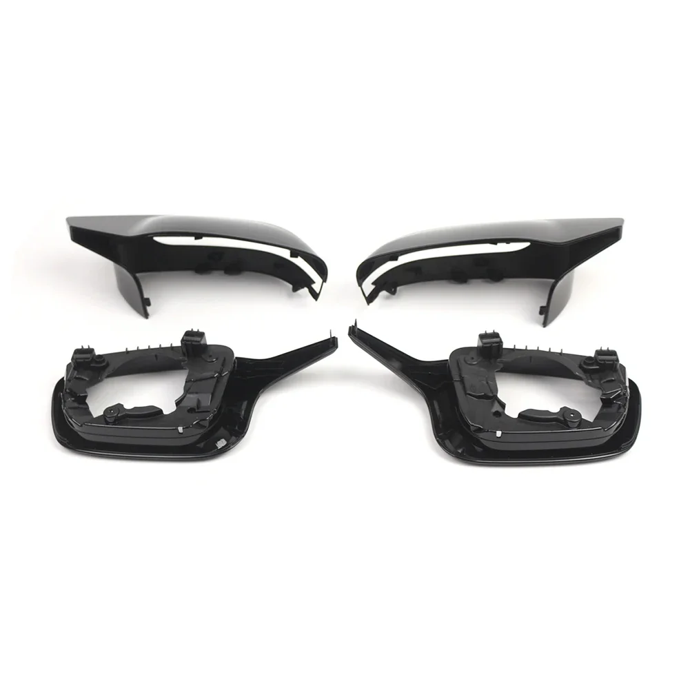 

Exterior Replacement Side Mirror Cover Housing Kit Material ABS Wear-resistant Finish Non-deformable Design OEM Number Support