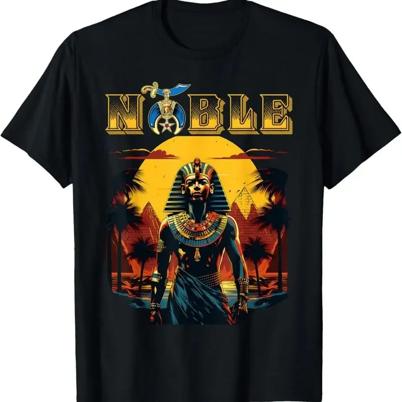 Noble Shriners Mason Pharaoh Pyramids Freemason Thanksgiving T Shirt