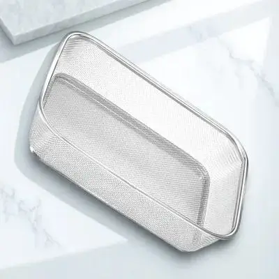 

Stainless Steel Draining Vegetable Fruit Washing Kitchen Supply Long Lasting Mesh Multi Purpose Rice Vegetable Basket