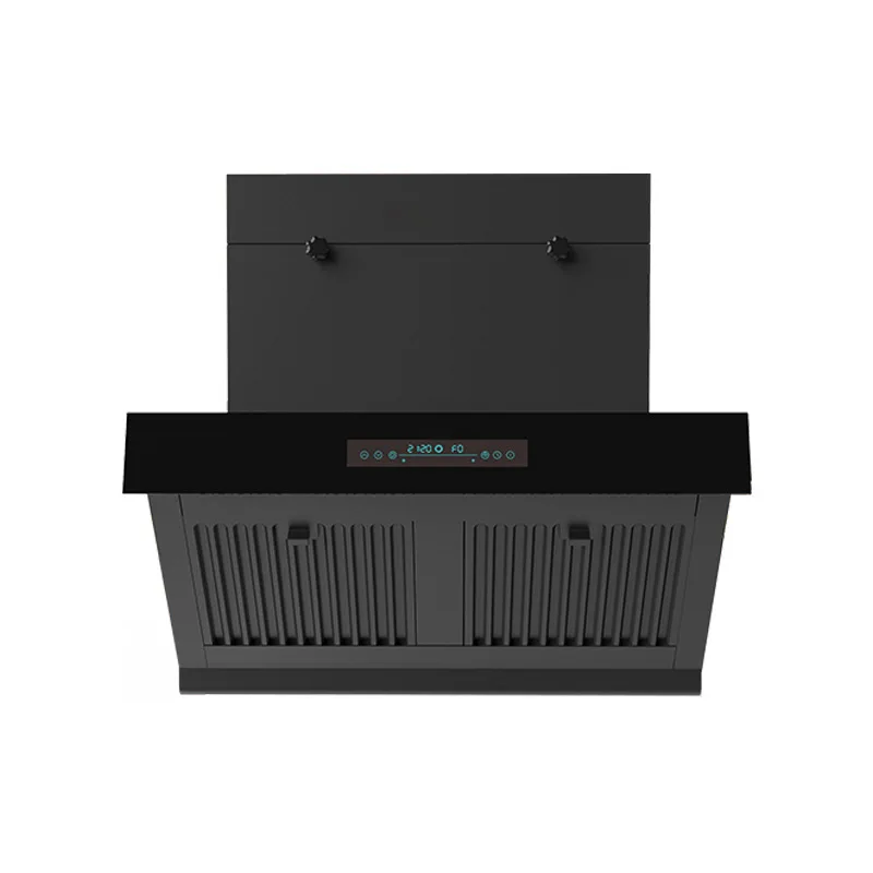 Household ductless range hood domestic circulation villa kitchen commercial no cleaning large suction fume purifier